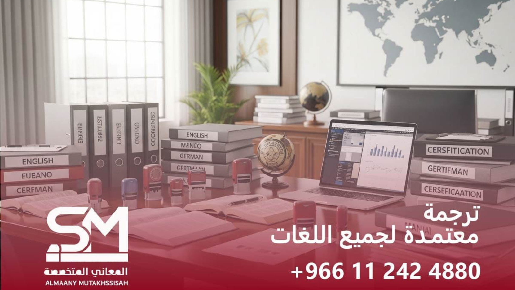 ترجمة معتمدة لجميع اللغات