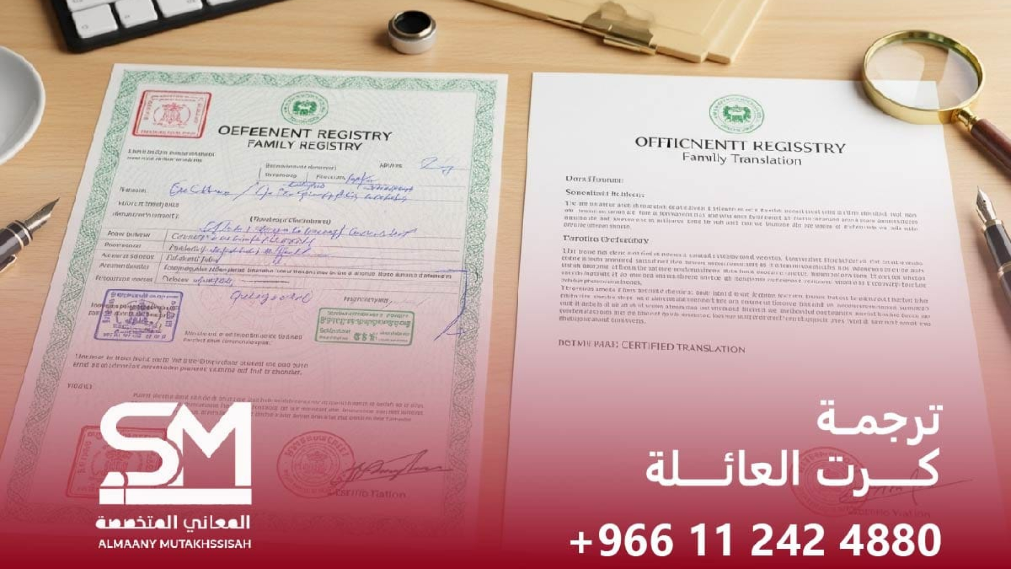 ترجمة كرت العائلة